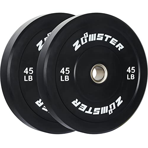 Bumper Plate Olympic Weight Plate Bumper Weight Plate with Steel Insert Strength Training Weight Lifting Plate