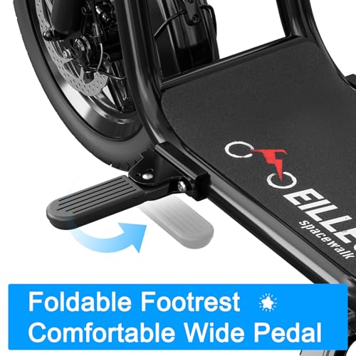 Electric Scooter with Seat for Adult, 36V/48V Electric Scooter with 350W/500W Motor 500W/750W Peak Power, 20 Mile Range, 17.4mph/18.75mph, e Scooters with Adjustable Seat