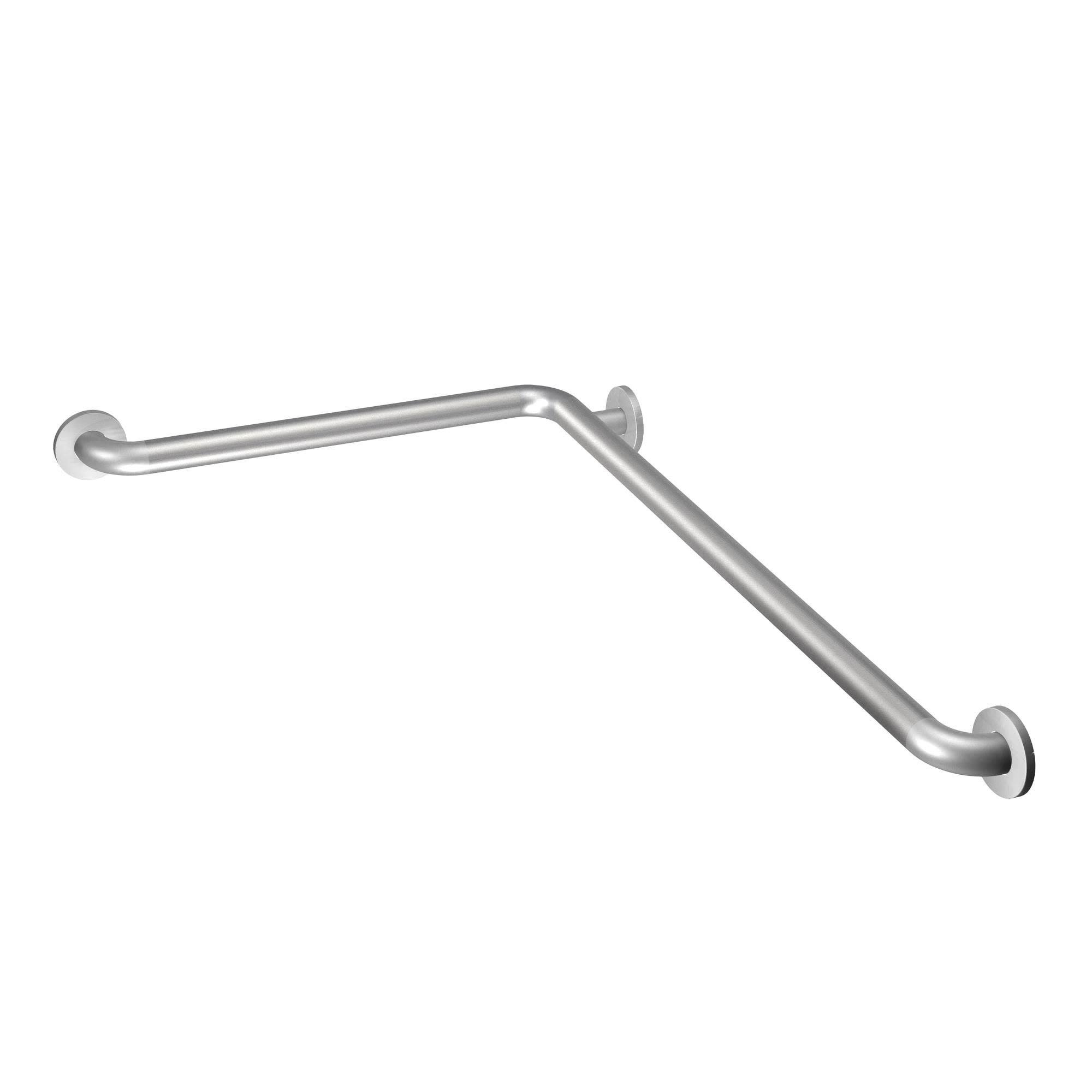 Moen 8992 Home Care 16 x 32-Inch L-Shaped Grab Bar, Peened