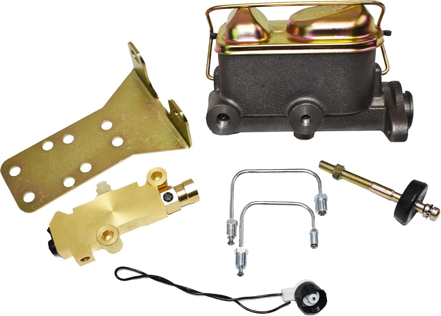 A-Team Performance - Manual or Power Master Cylinder Kit for Disc/Drum - Compatible with 1964-1973 Ford Mustang