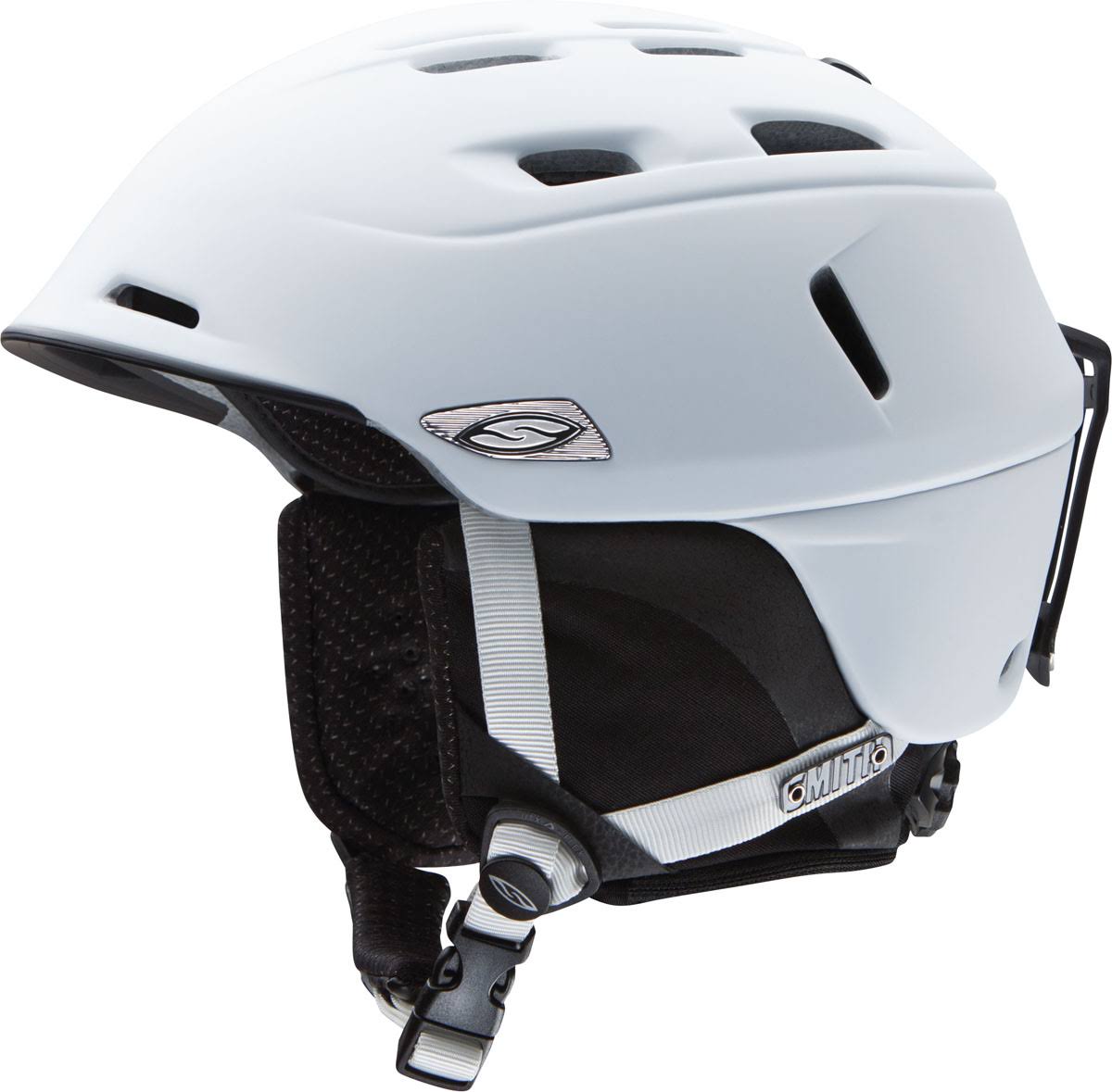 Smith Optics Camber Snow Helmet Matte White Medium