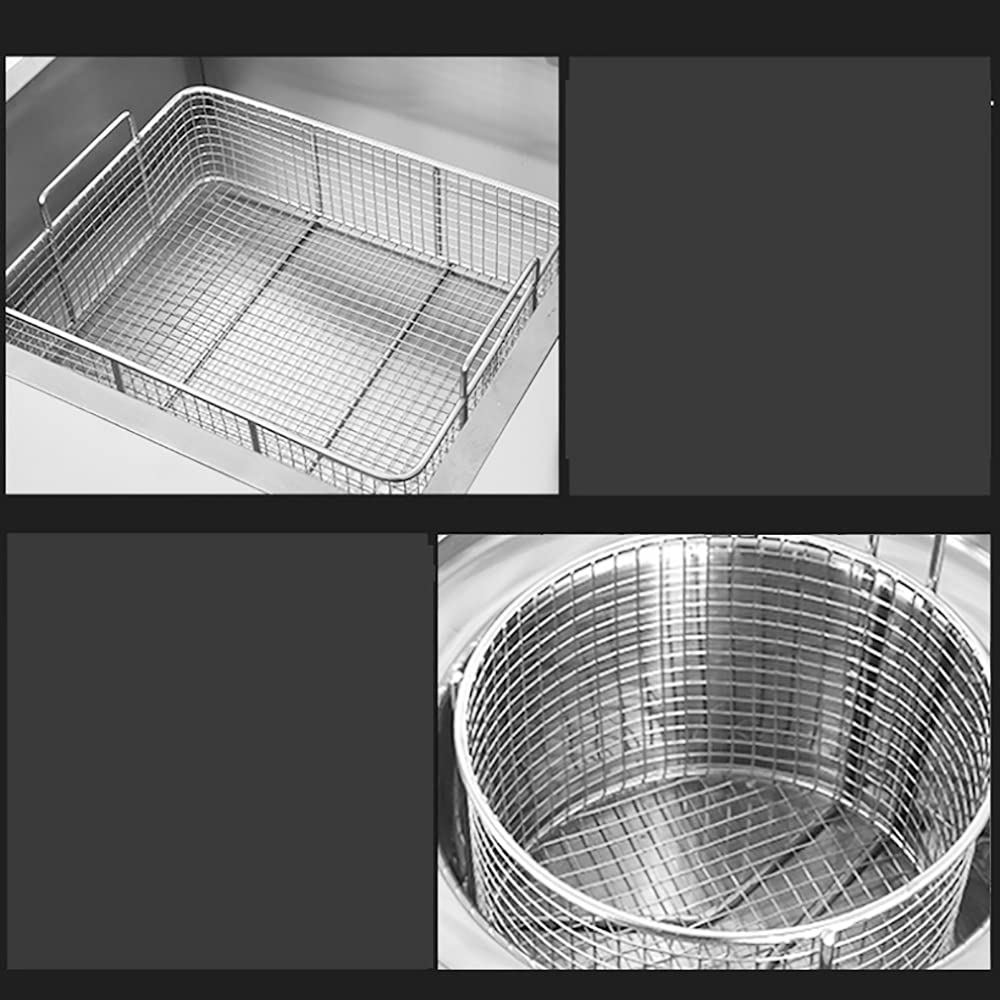 CNCEST Fried chicken breading station, Breading Table Fried chicken FishFood Prep Station, Stainless Steel Commercial Kitchen Prep & Work Table for Fried Food, Chicken Thighs, Chicken Nuggets, Donuts