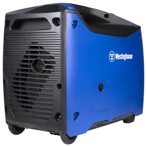 Westinghouse 5000 Peak Watt Super Quiet Dual Fuel Portable Inverter Generator, Remote Electric Start, Gas & Propane Powered, RV Ready 30A Outlet, Parallel Capable, Blue/Black