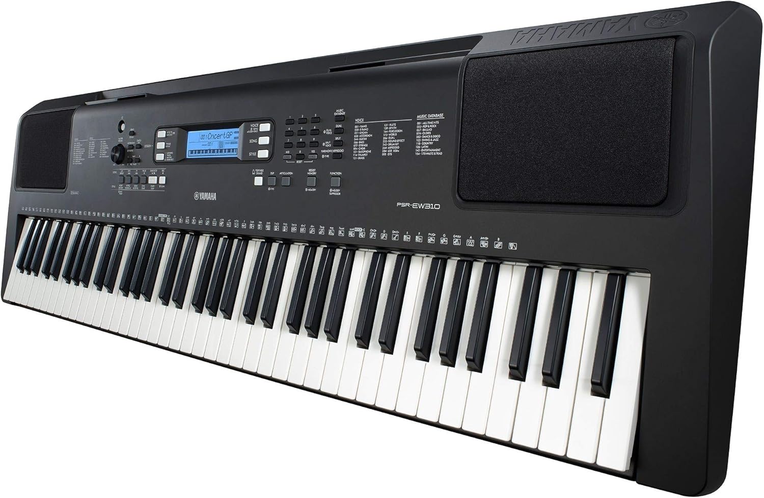 Yamaha PSR-EW310 76-key Portable Keyboard (Power Adapter Sold Separately)