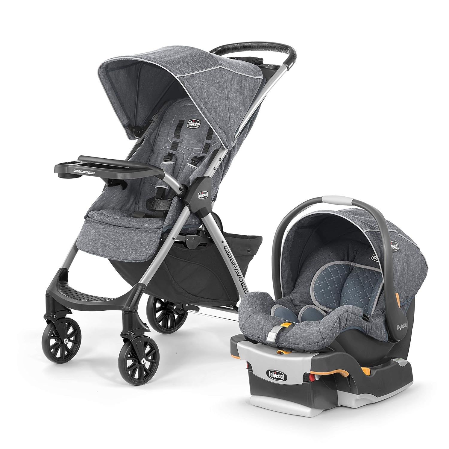 Chicco Mini Bravo Sport Travel System, Carbon