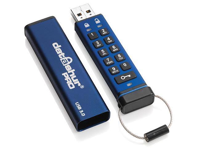 iStorage datAshur PRO - USB flash drive - encrypted - 4 GB - USB 3.0