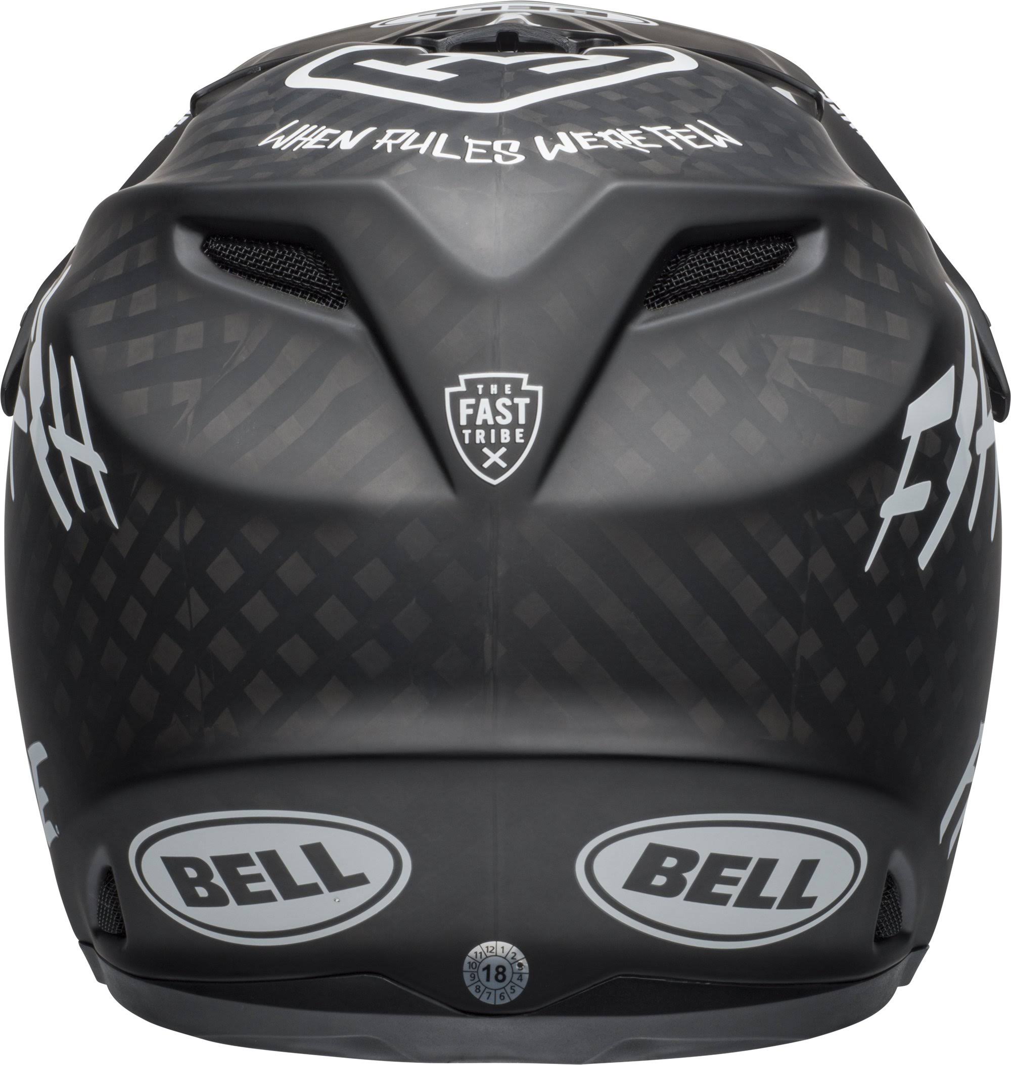 Bell Full-9 Helmet Fasthouse Matte Black/White, L