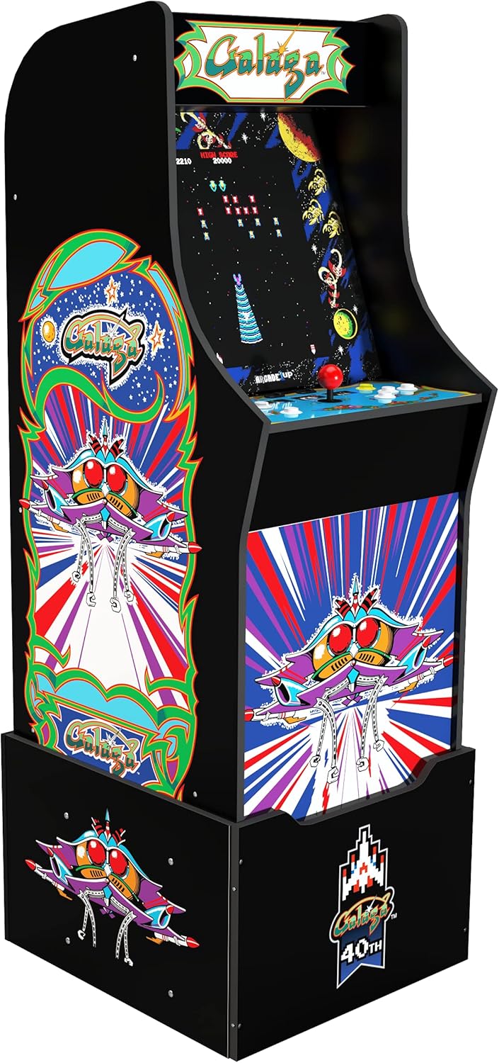 ARCADE1UP Legacy Edition - Galaga 40th Anniversary with Licensed Riser