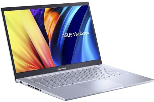 ASUS Vivobook X1402ZA 2023 Business Laptop 14" FHD IPS 12-Core Intel i7-1260P 16GB DDR4 512GB SSD Intel Iris Xe Graphics Wi-Fi 6 Backlit Keyboard Fingerprint Windows 11 Home w/ONT 32GB USB