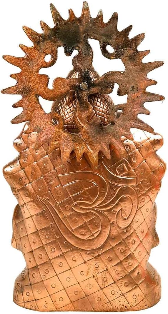 Apka Mart The Online Shop Lord Ganesha/Ganpati Statue | Decorative Religious Idol - Metal (15 Inch/Bronze) for Home & Office Decor, Feng Shui, Vastu, Entrance & Gifts