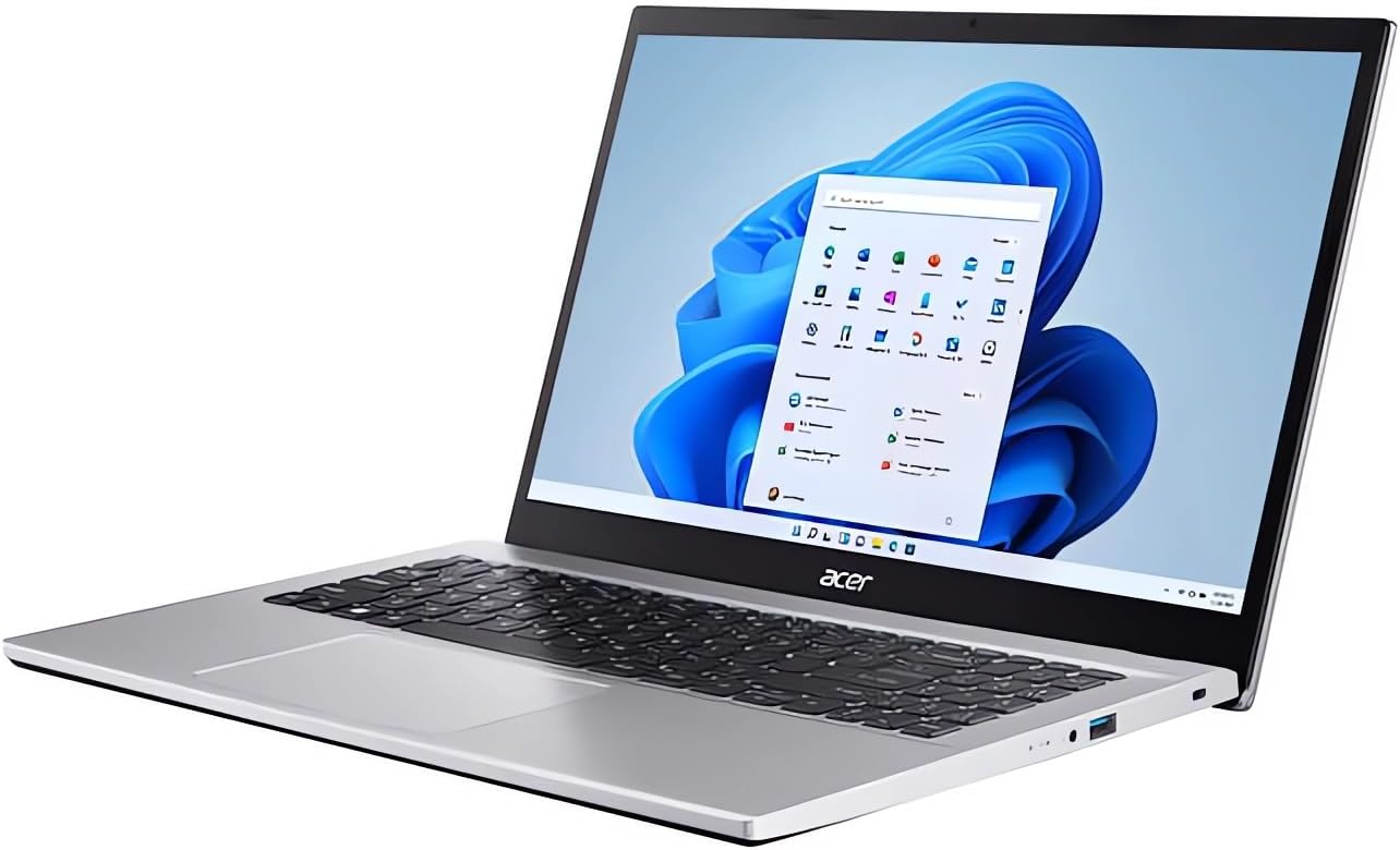 acer Aspire 3 Laptop for Business & Student, 15.6" FHD Display, AMD 8-Cores Ryzen 7 5700U (Up to 4.3GHz), 32GB RAM, 1TB NVMe SSD, Keypad, WiFi 6, RJ45, Webcam, HDMI, USB-C, SPS HDMI Cable, Win 11 Pro