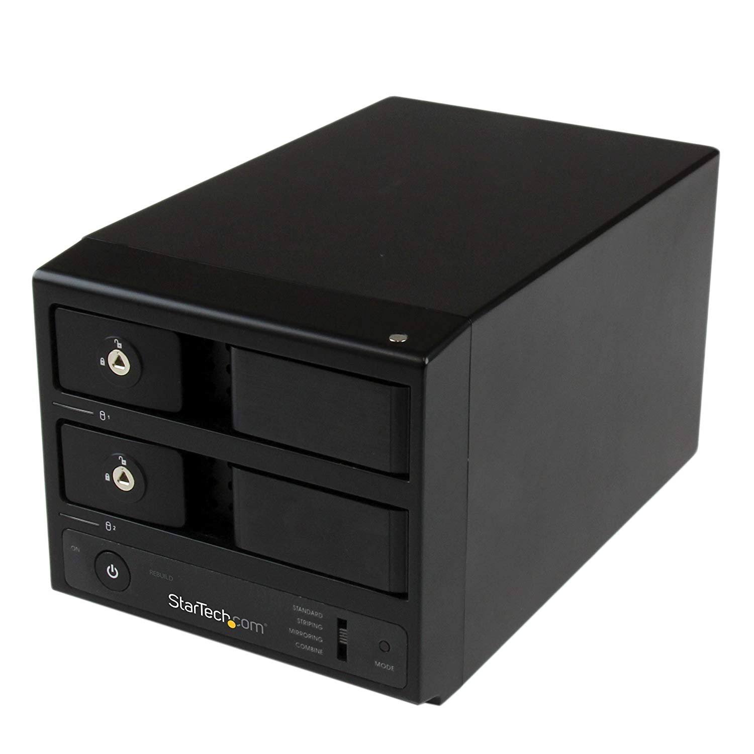 StarTech.com USB 3.0 / eSATA 8-Bay Hot-Swap 2.5/3.5x22 SATA III Hard Drive Enclosure with UASP - 8-Bay SATA 6 Gbps Enclosure for