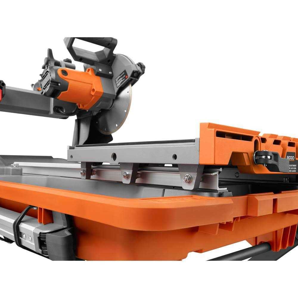 RIDGID R4041S 12 Amp Corded 8 in. Tile Saw with Extended Rip - Shop Hardware Tools Online Store
