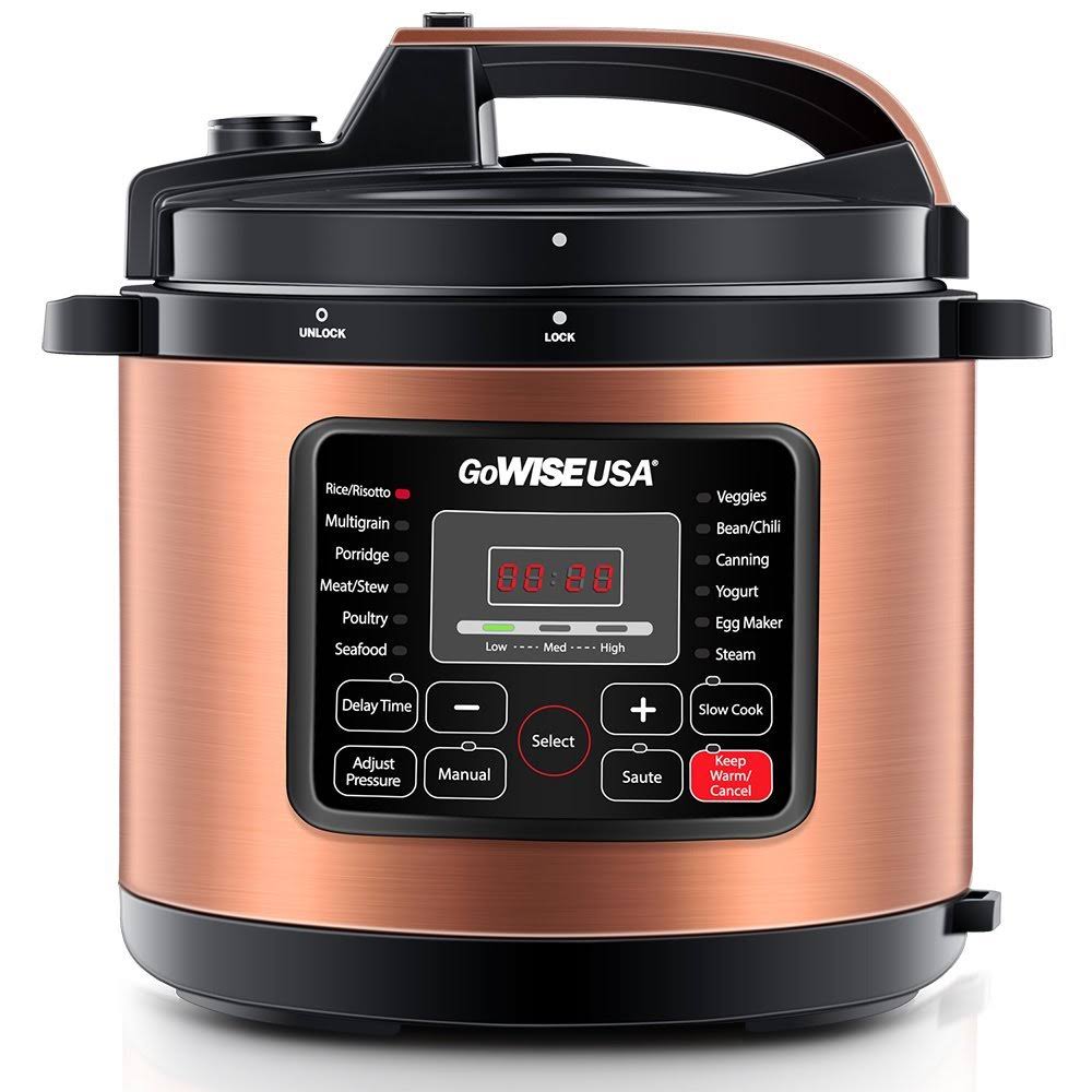GoWISE USA 6 qt. 10-in-1 Electric Pressure Cooker