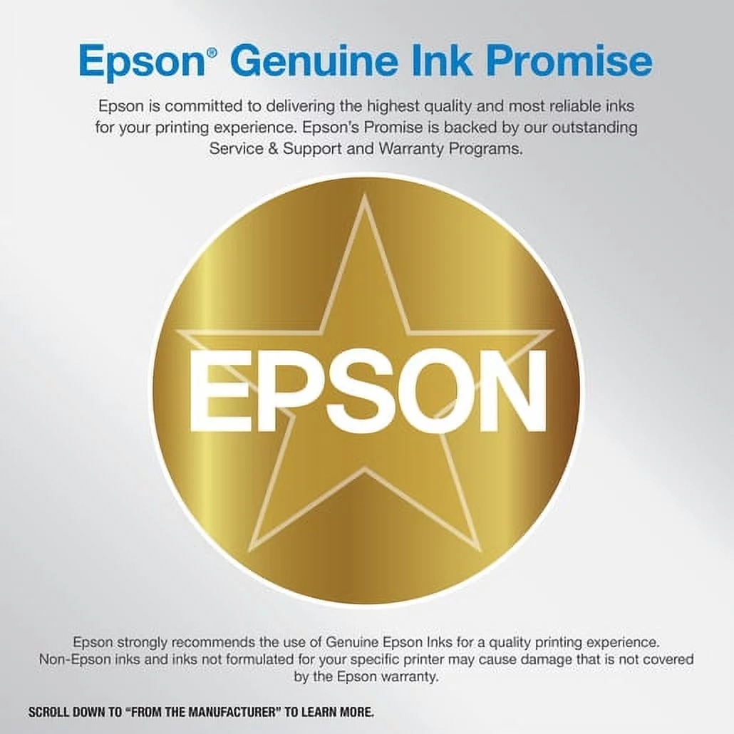 Epson EcoTank ET-2850 Wireless Color All-in-One Cartridge-Free Supertank Printer with Scan, Copy and Auto 2-sided Printing ? The Perfect Family Printer