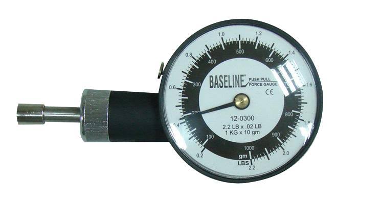 Baseline Mechanical Push-Pull Dynamometer, 60 lb. Capacity