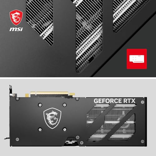 MSI GeForce RTX 4060 Ti Ventus 2X Black 8G OC Graphics Card -NVIDIA RTX 4060 Ti, 8GB GDDR6 Memory, 18Gbps, PCIe 4.0, DLSS3