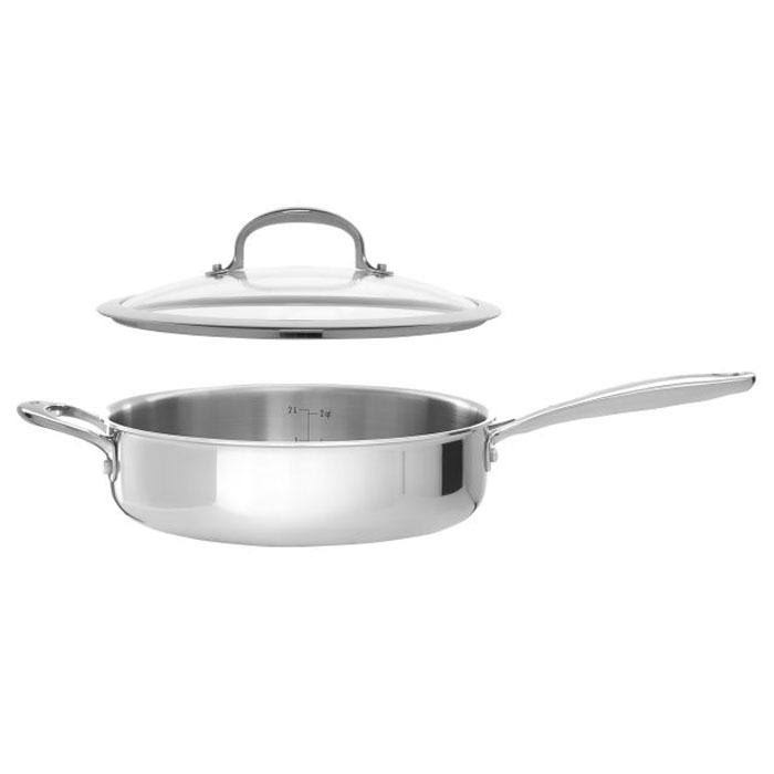 Oxo Good Grips Stainless Steel Pro 13-Piece Cookware Set, Silver