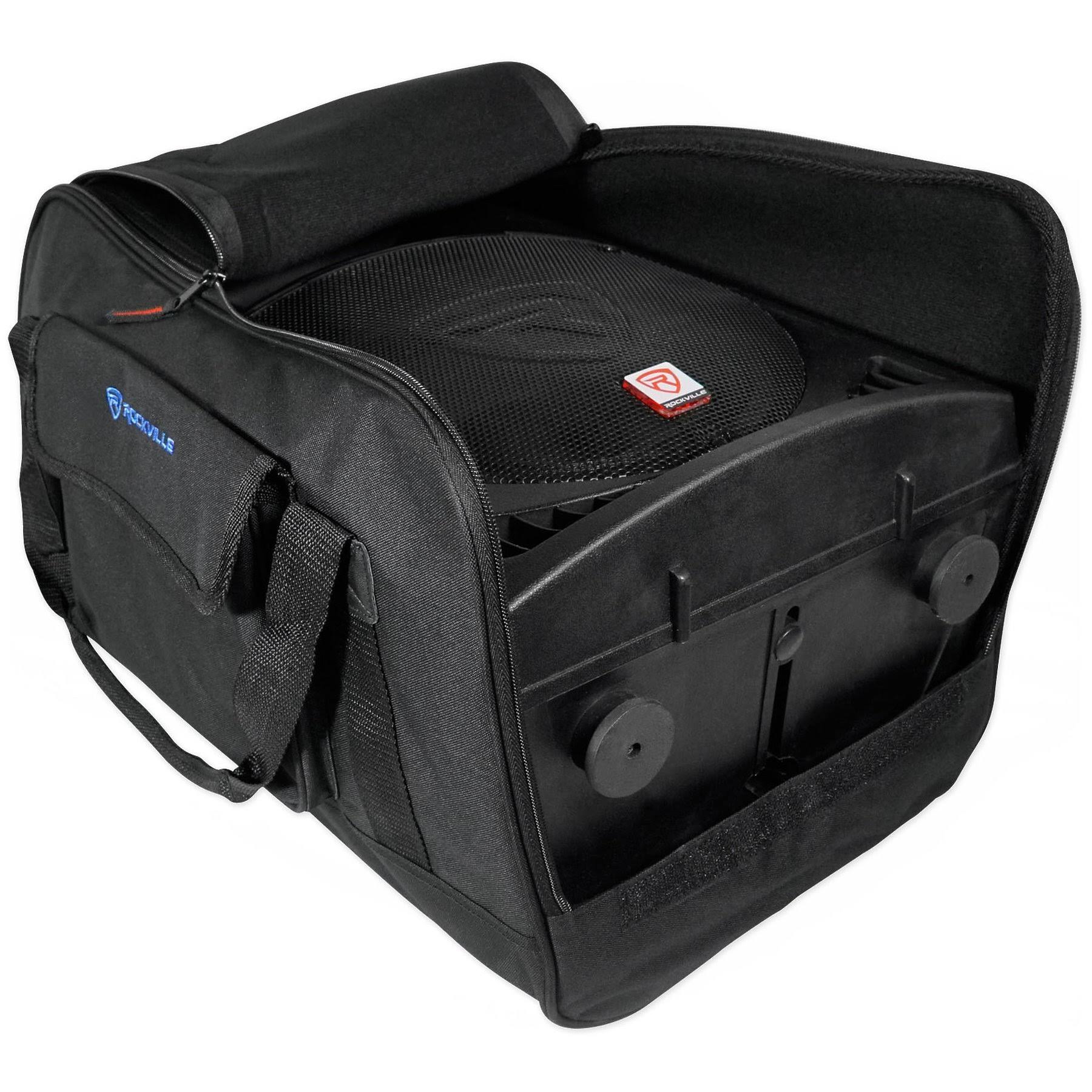 Rockville BPA10 10x22 400 Watt DJ PA Speaker w/ Bluetooth+Weather Proof Carry Bag