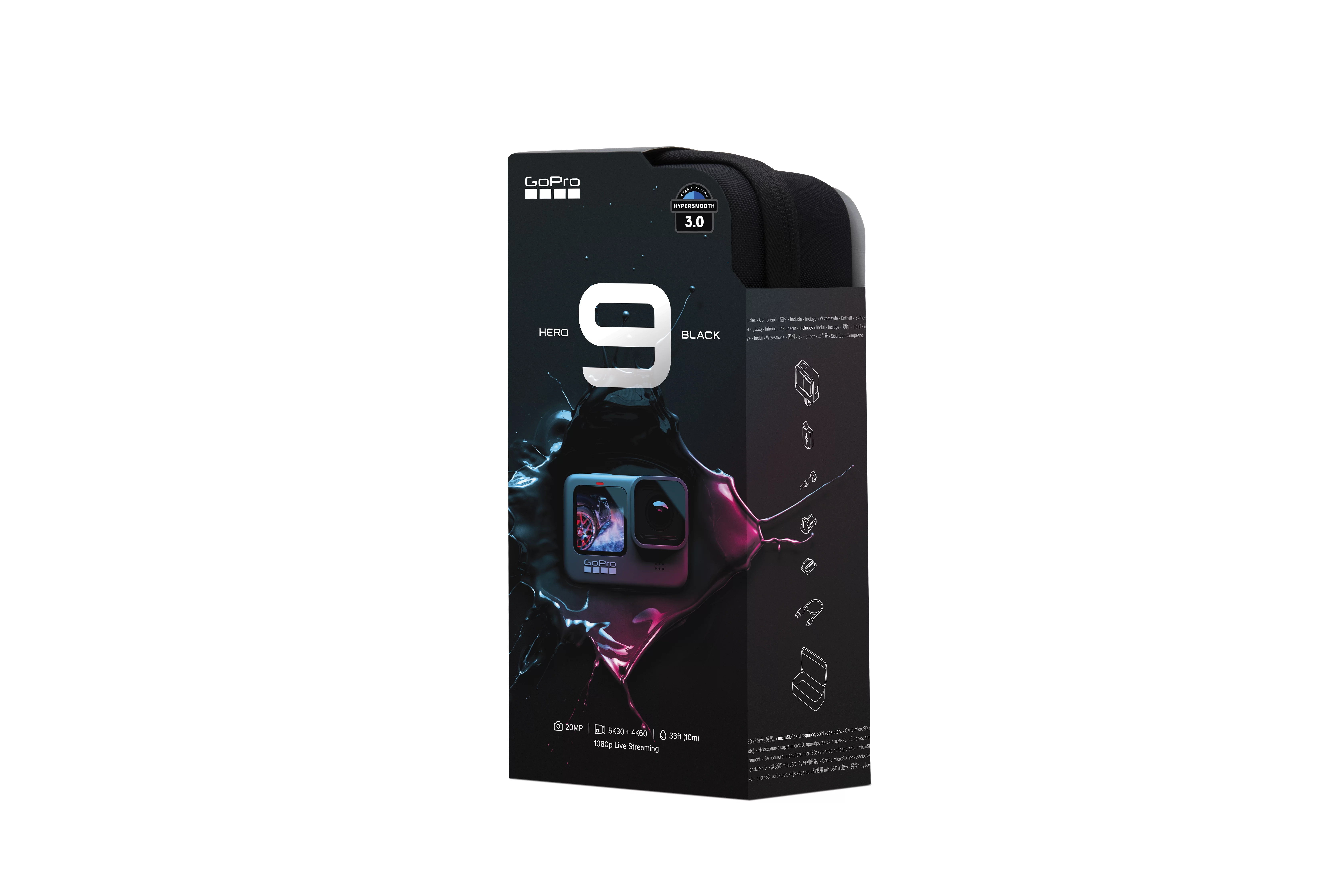 GoPro Hero9 Action Camera - Black