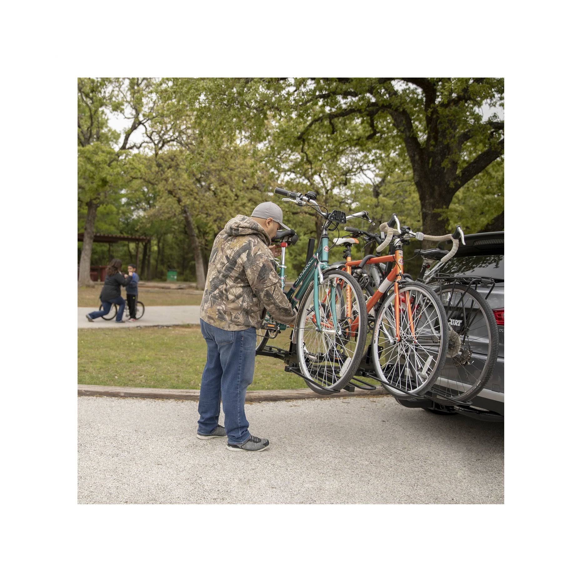 Curt 18087 Tray-Style Hitch-Mounted Bike Rack