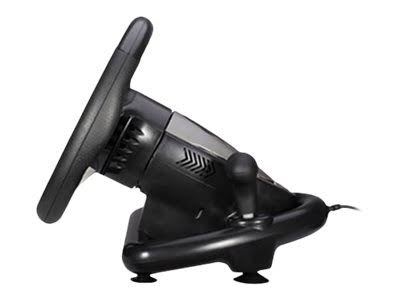 PXN V3ii PC Racing Wheel, 180 Degree Universal USB Car Racing Game Steering Wheel with Pedal (Black)