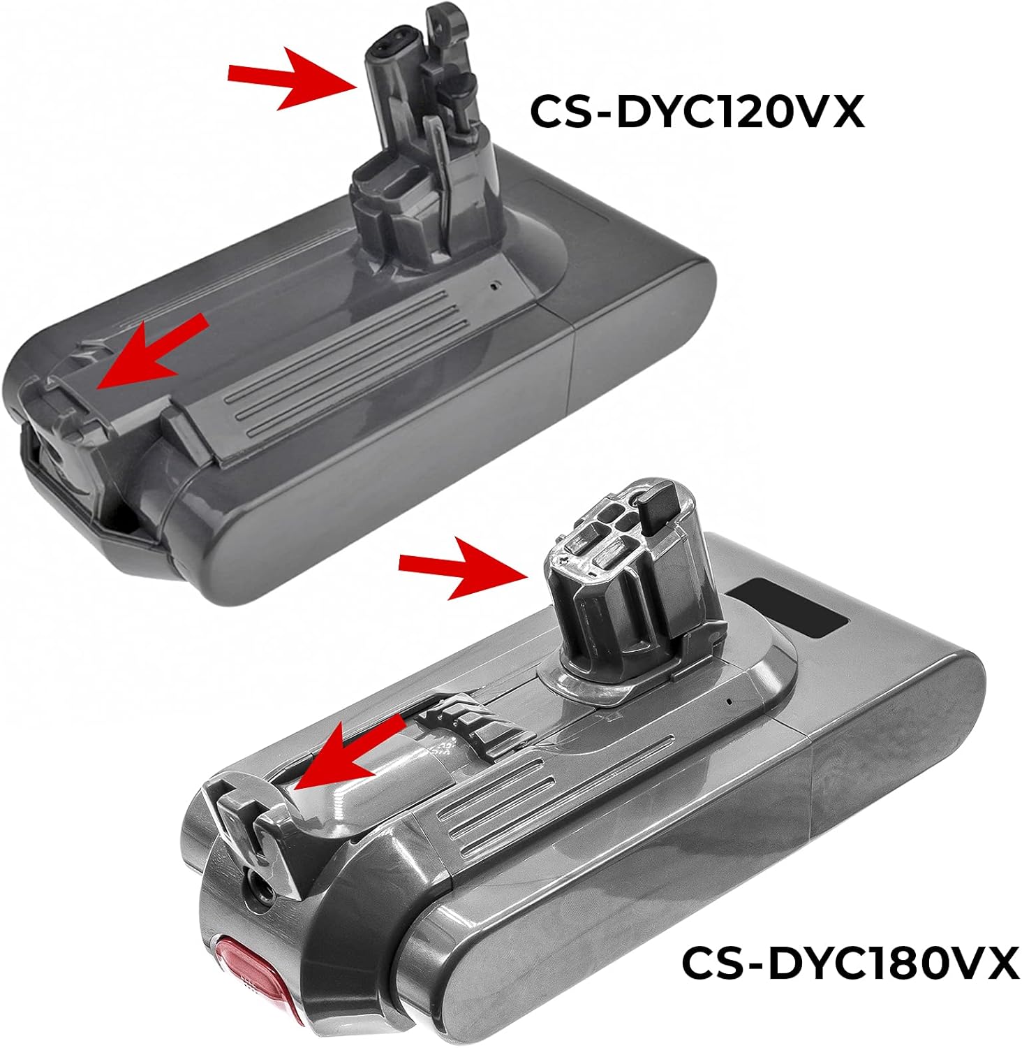 Battery Replacement for Dyson Part Number: 970425-01, 970938-01, SV15, SV18, V11 Torque Size, V15 Detect Absolute Extra, V15 Detect Total Clean