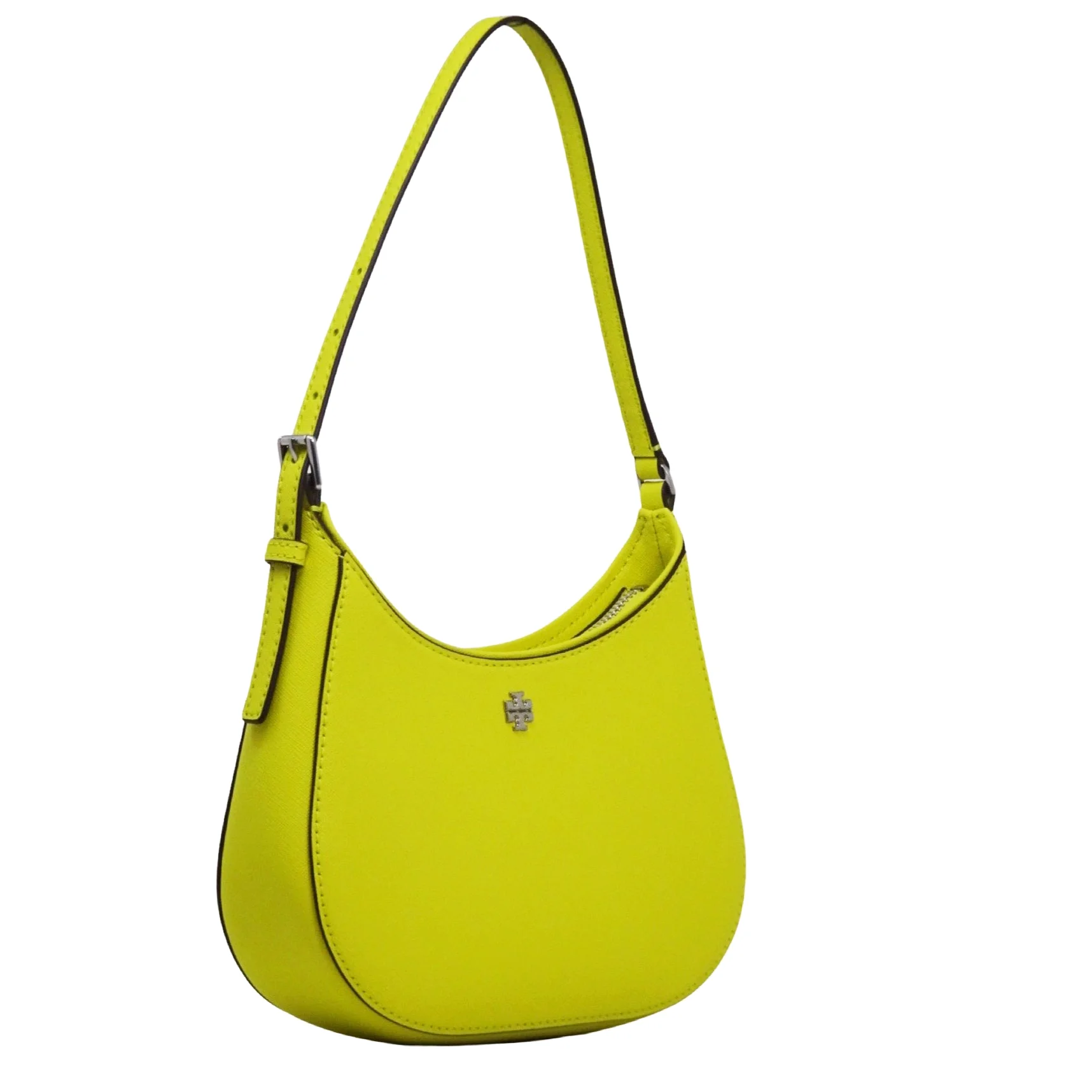 Tory Burch Women's Emerson Soft Saffiano Leather Zip Small Shoulder Bag (Tuscan Yellow)
