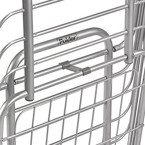 Polder STO-3022-92 Superlight Shopping Cart Aluminum