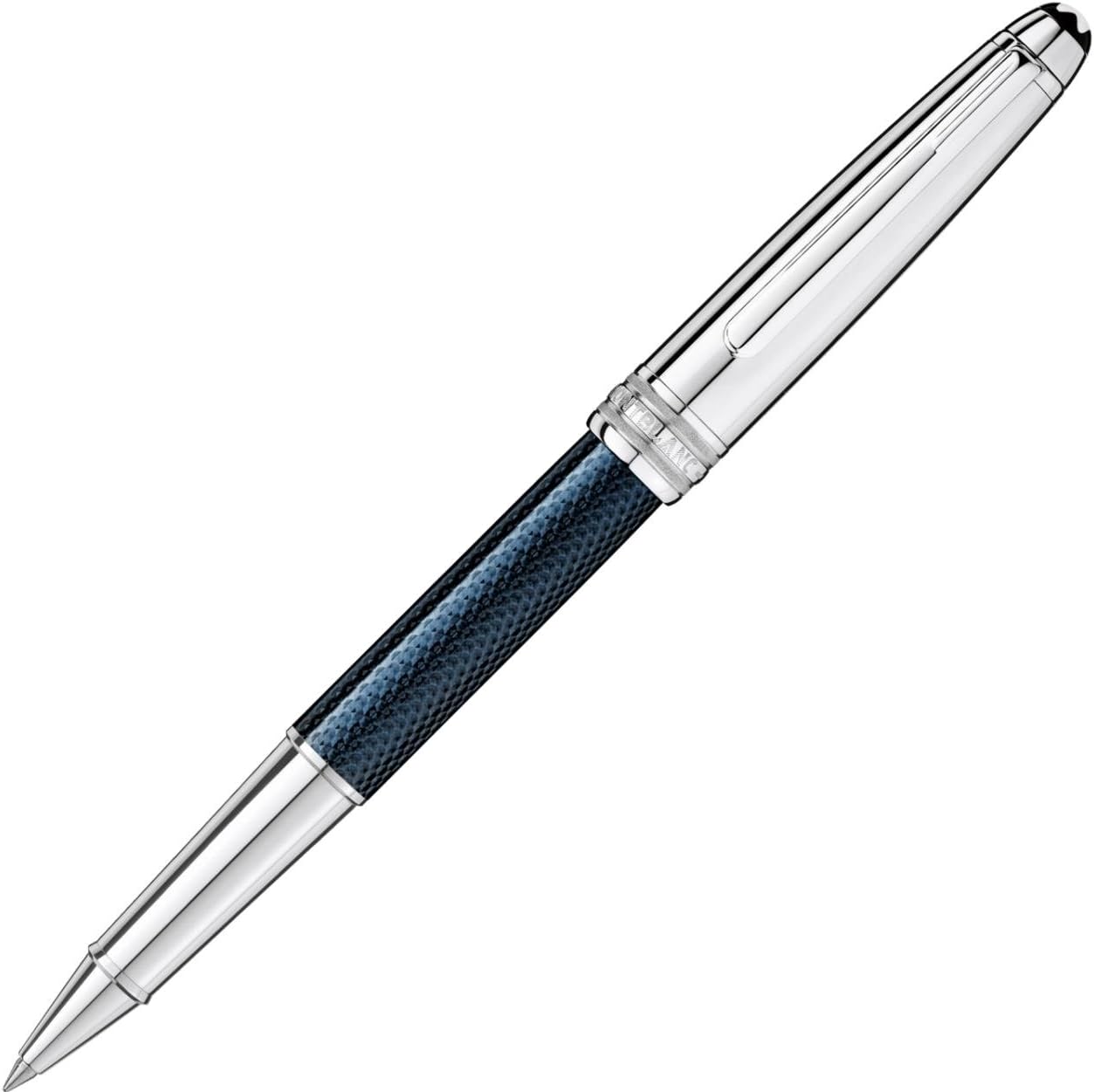 Montblanc Meisterstuck Solitaire Doue Blue Hour Classique Rollerball Pen 112894
