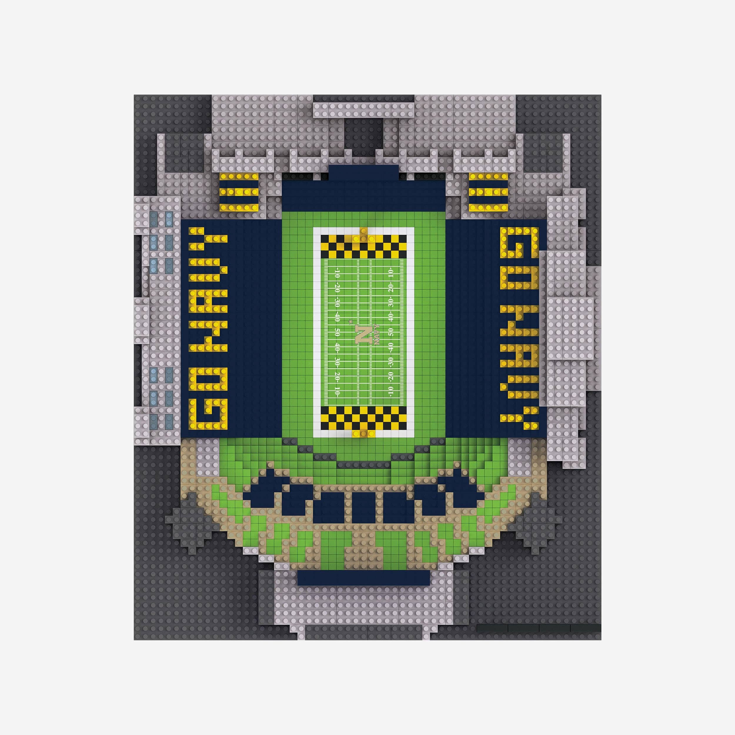 FOCO NCAA 3D BRXLZ Stadium Building Block Set
