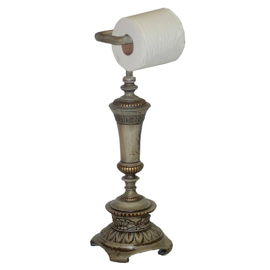 Hickory Manor Standing Trophey Toilet Paper Holder-Verona HM9815VA