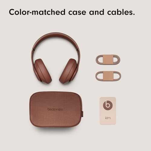 Beats Studio Pro - Wireless Bluetooth Noise Cancelling Headphones - Personalized Spatial Audio, USB-C Lossless Audio, Apple & Android Compatibility, Up to 40 Hours Battery Life - Sandstone