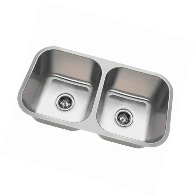 Mr Direct 3218A Undermount Stainless Steel Kitchen Sink