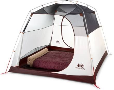 Rei Co-op Grand Hut 6 Tent Blue Heaven