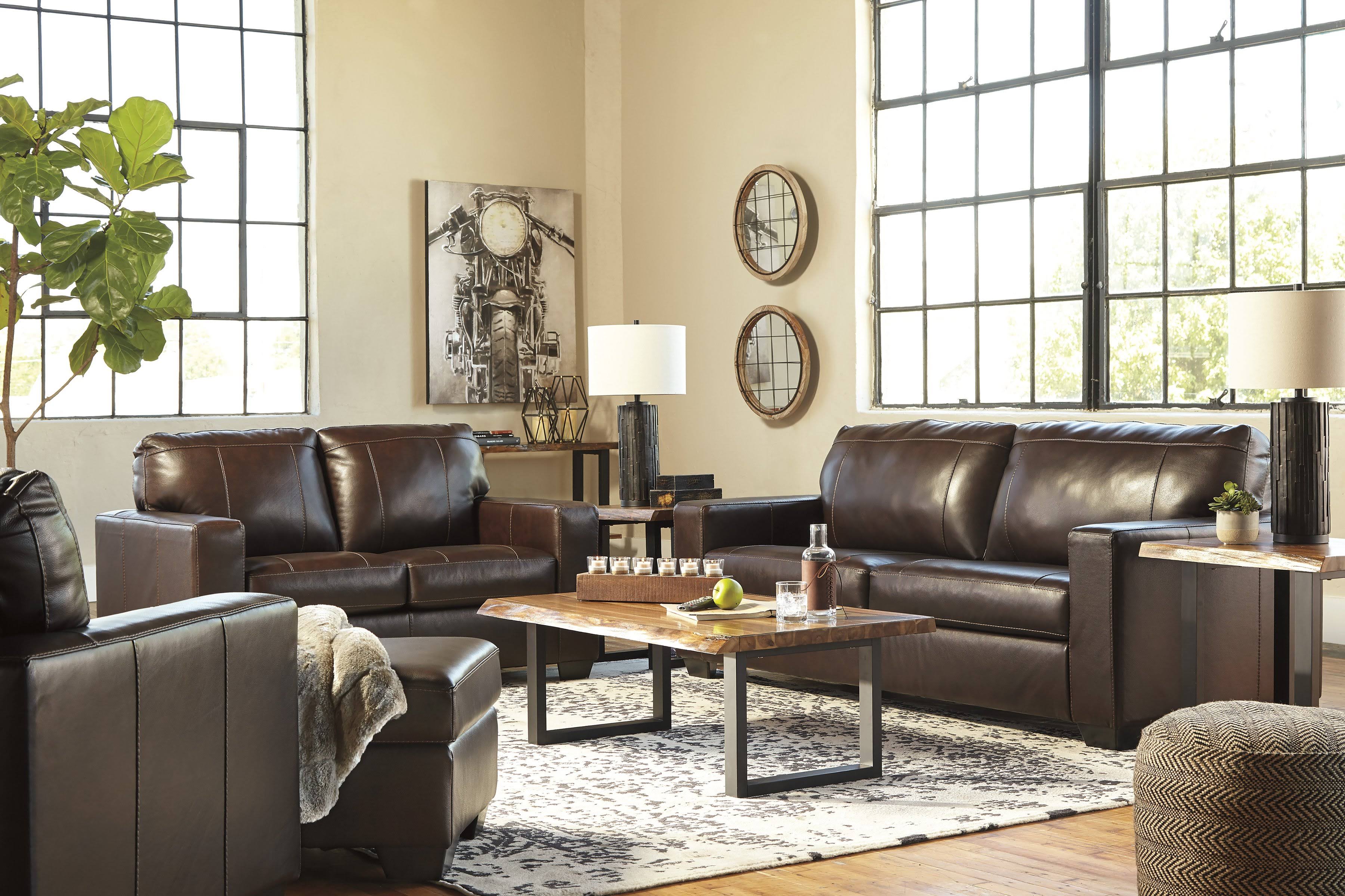 Ashley Furniture Morelos Chocolate Ottoman