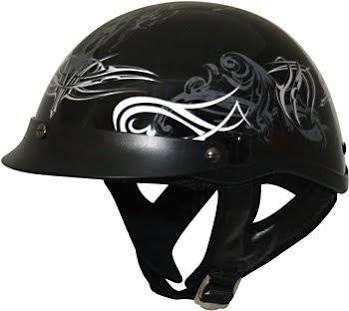 HCI-100 Carbon Fiber 1 2 Helmet-L