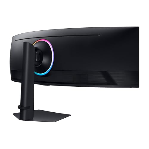 SAMSUNG 49" Odyssey G9 (G95C) Series DQHD 1000R Curved Gaming Monitor, 240Hz, 1ms(GtG), DisplayHDR 1000, AMD FreeSync Premium Pro, Eye Saver Mode, Auto Source Switch+, LS49CG950ENXZA, 2024