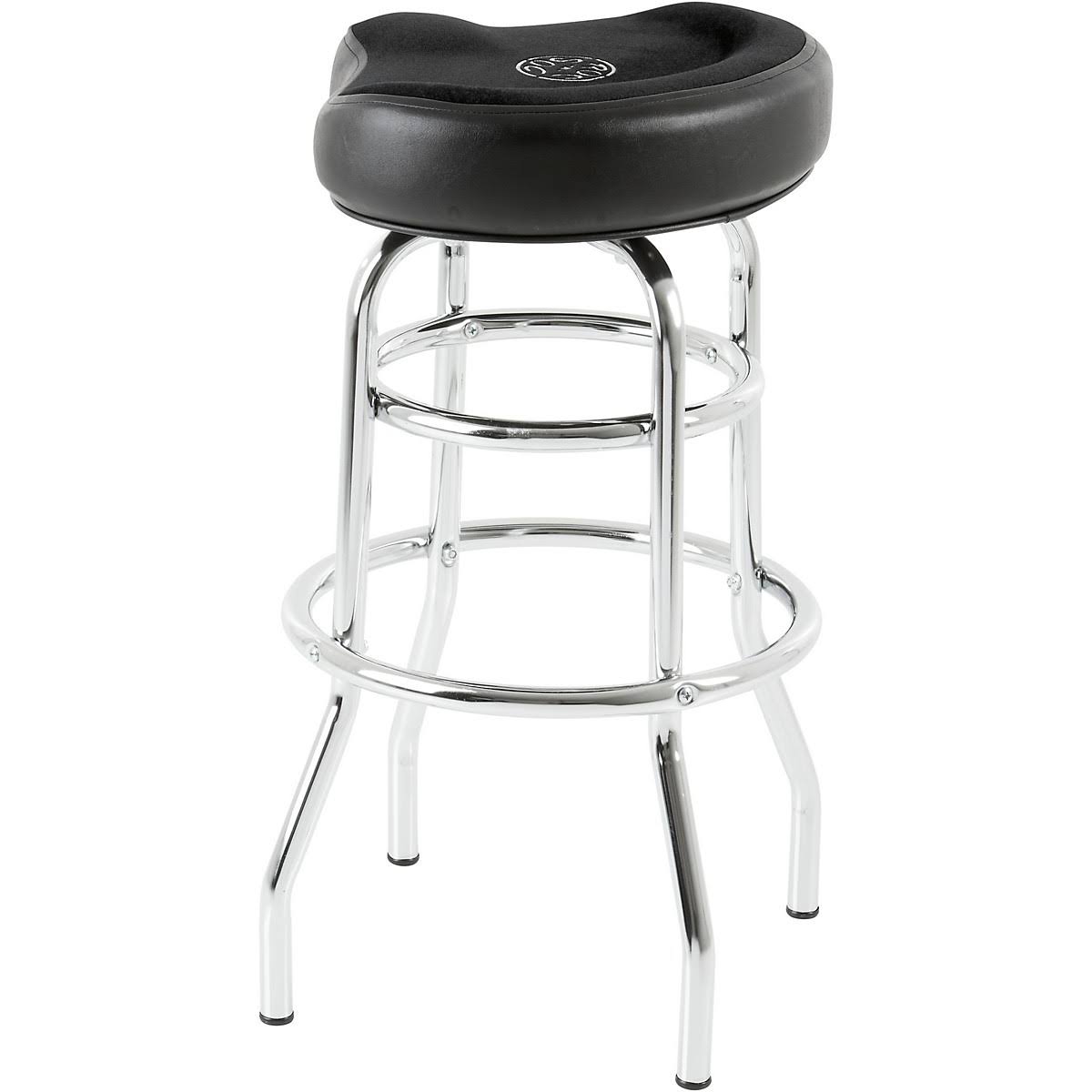 ROC-N-SOC Tower Saddle Seat Stool Black Tall