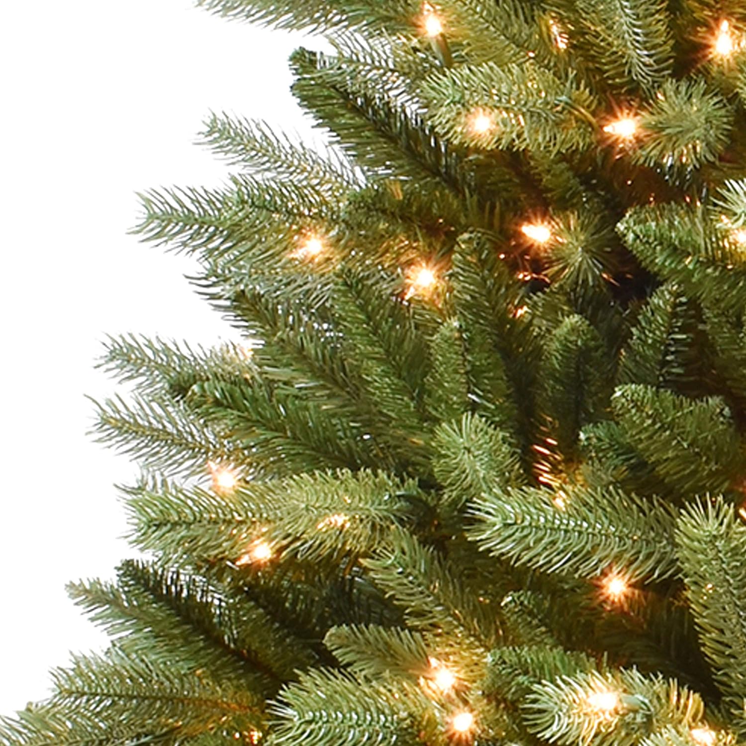 Puleo International 7.5 Foot Pre-Lit Premier Douglas Fir Artificial Christmas Tree with 800 UL Listed Clear Lights, Green