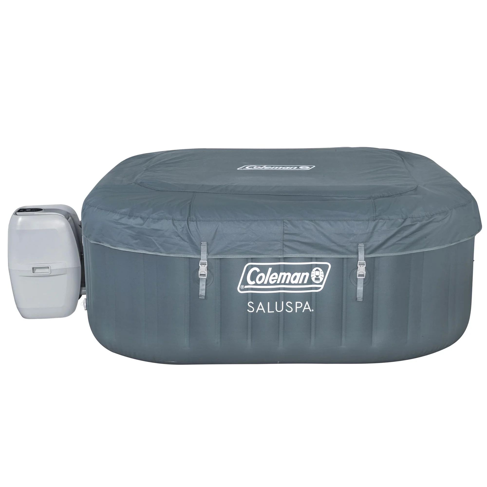 Coleman SaluSpa 6 Person Inflatable Hot Tub w/EnergySenseDuraPlus Spa Cover