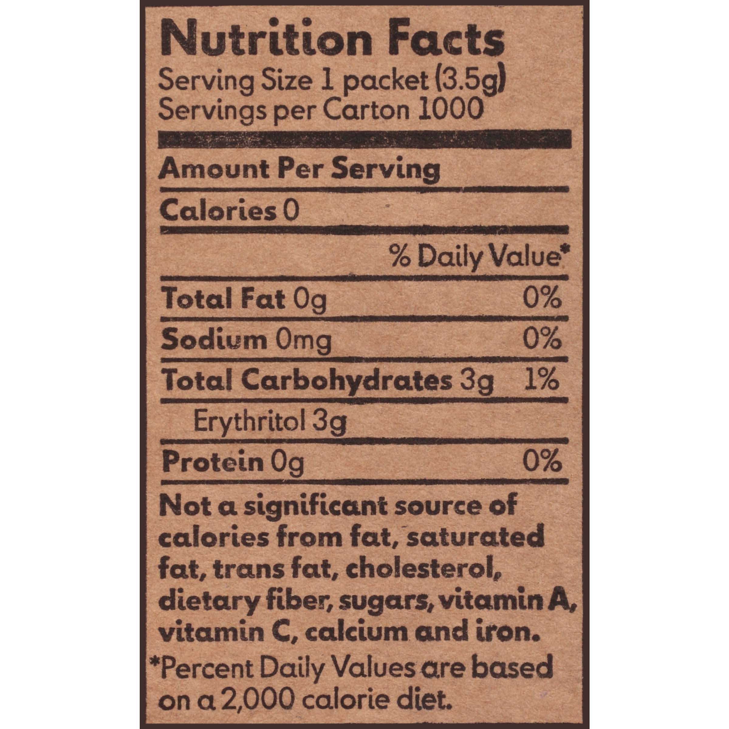 Truvia Natural Sweetener 1000 Packets