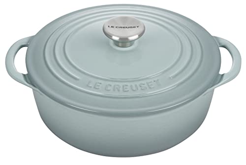 Le Creuset Enameled Cast Iron Shallow Round Oven, 2.75 Qt., Cerise