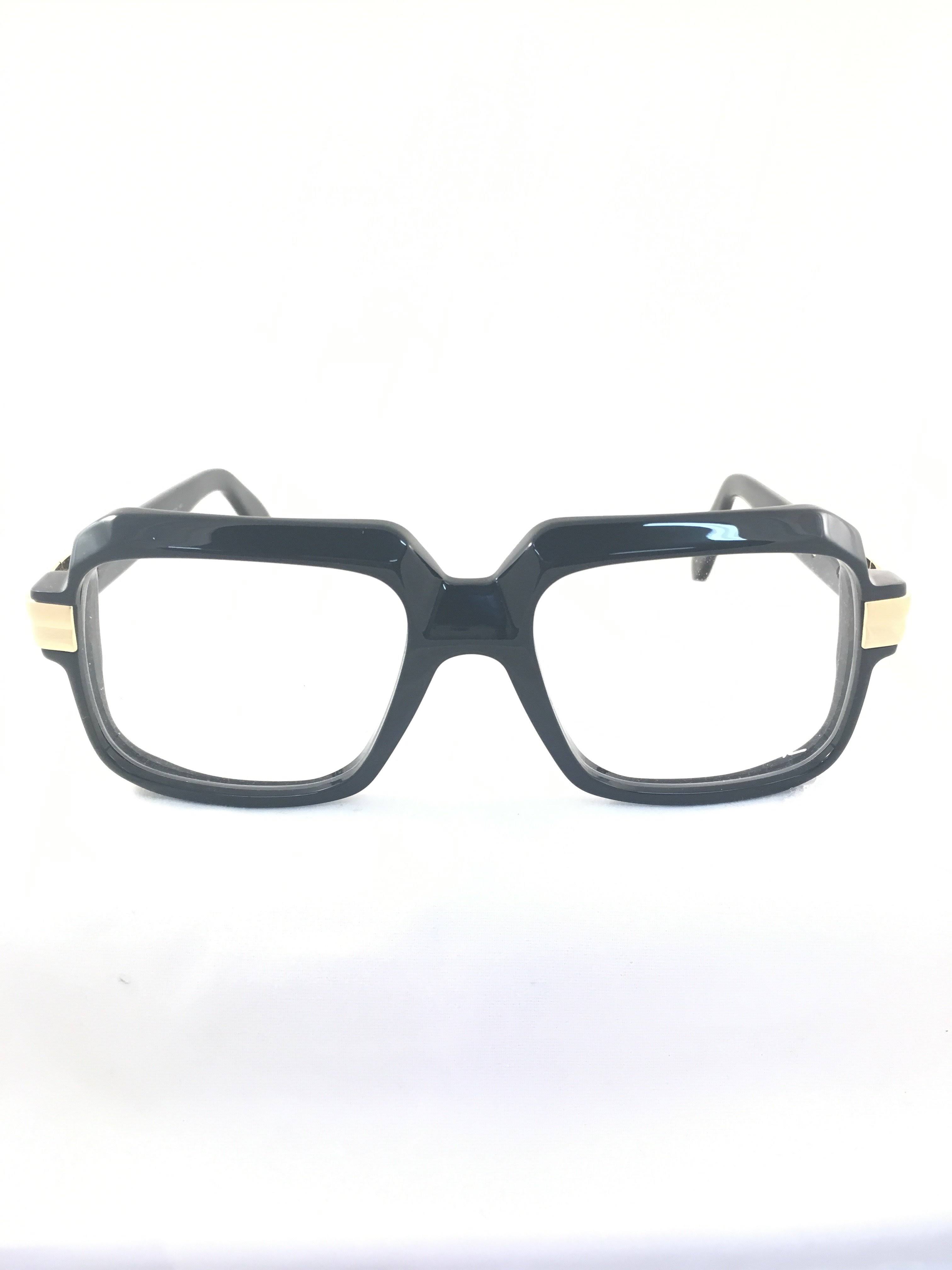Cazal Legends 607 Eyeglasses 001 Black-Gold