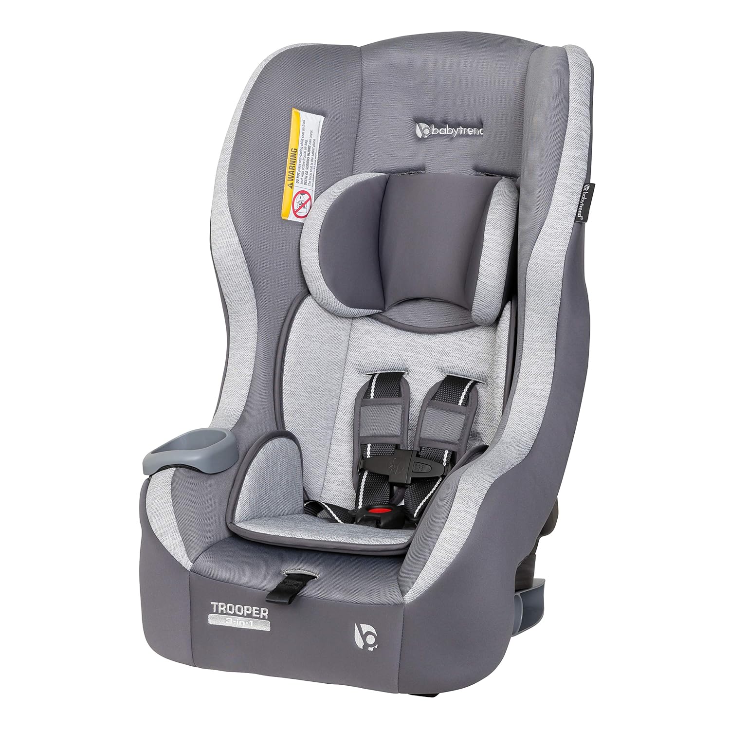 Baby Trend Trooper 3-in-1 Convertible Car Seat, Moondust (CV01C87B)