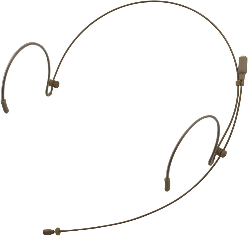 Professional Headset/Headworn Microphone JK MIC-J 071S Compatible with Sennheiser Wireless System - Omnidirectional Mic - Super Lightweight & Creative Design & Smallest Cartridge