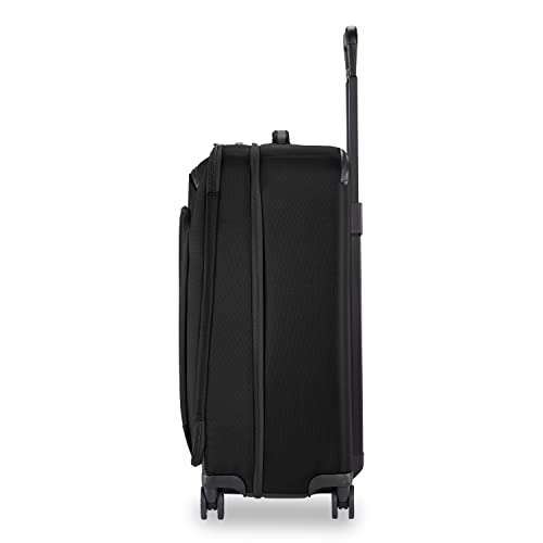 Briggs & Riley Domestic 22" Carry On Expandable Spinner - Luggage for Travel, Suitcases with Wheels, Softside Rolling Bag for Men & Women, Self-Repairing Zipper - ZDX Collection, Hunter
