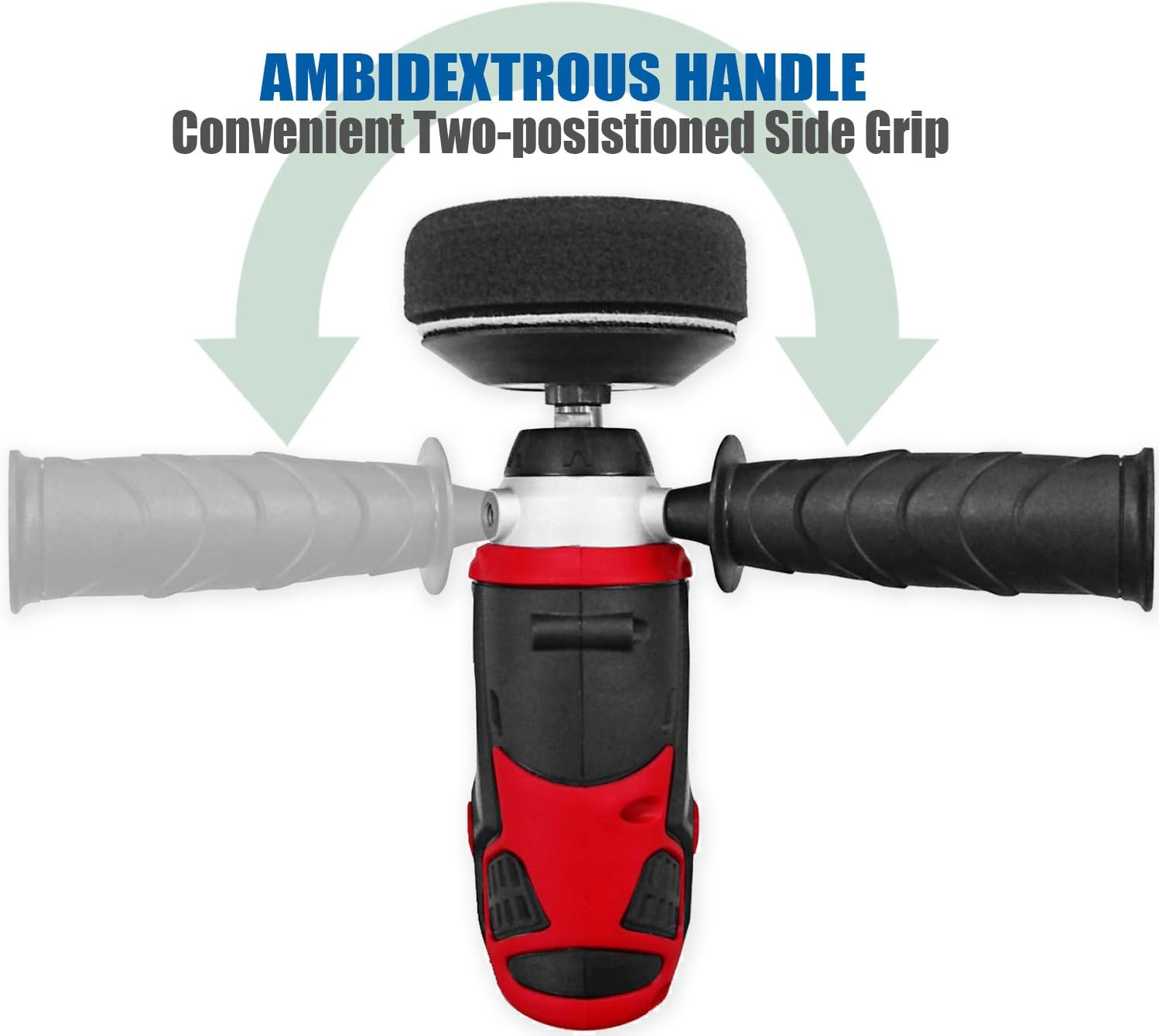 ACDelco G12 Series 12V Cordless 3" Mini Polisher Tool Set with 2 Li-ion Batteries, Charger, and Accessory Kit, ARS1212