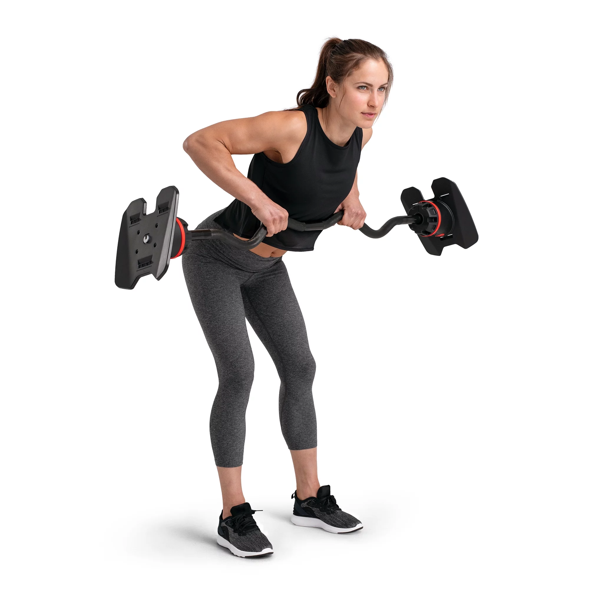 Bowflex SelectTech 2080 Barbell Curl Bar Extra Weight Plate Upgrade Accessory