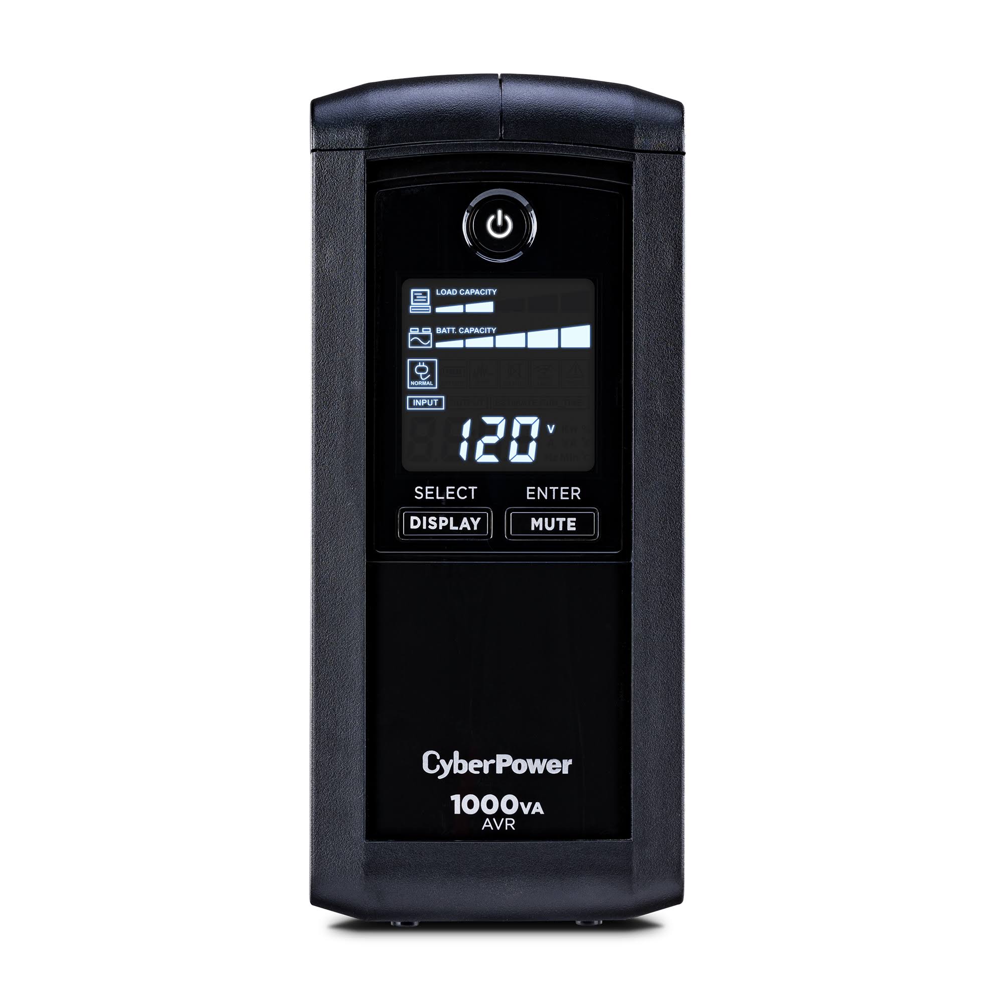 CyberPower CP1000AVRLCD 1000VA/600W LCD AVR